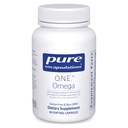 Pure Encapsulations O.N.E. Omega - Fish Oil Supplement für Herzgesundheit, Gelenke, Haut, Augen und Kognition* - Fischölkonzentrat mit EPA und DHA - 60 Softgel Kapseln