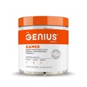 Genius Gamer, Gaming Focus Supplement, 80 Pillen - Elite Nootropic Performance Booster - Boost Brain & Mental Clarity, Reaktionszeit & Konzentration - Blaue Leichte Unterstützung mit Lutemax