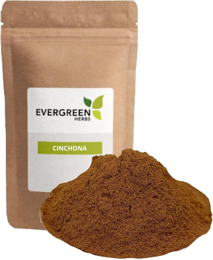 Evergreen Kräuter Cinchona (Powder 8 oz) - Wiederverschließbarer Stand Up Pouch, um Frische zu gewährleisten!