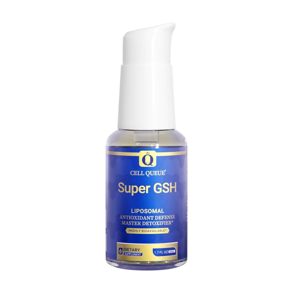 Liposomal Glutathion - Flüssige Glutathion-Ergänzung, für Immununterstützung, Leberentgiftung und Gesunde Alterung - Antioxidante Verteidigung - Superior Absorption,1.7 fl oz