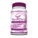 Varicose & Spider Vein Supplement - Witch Hazel, Citrus Bioflavonoids - Vegan - 45 Kapseln - 1 Flasche