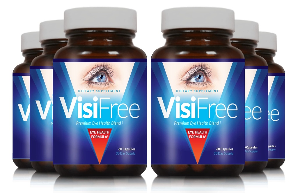 Suppléments pour les yeux pour adultes - Meilleures capsules pour la santé des yeux - Comprend Vitamine & Mineral pour une vision claire et saine - Capsules pour l'amélioration de la vue - 6 Pack