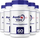 (5 Pack) Audivax - Audi Vax Advanced Max Ear Support, Natürliche Formel zur Förderung von Innerer Ohr Gesundheit, Audi Vax Maximale Stärke für Hörgeräte, offizielle Auditor Pillen, Audivax Bewertungen (300 Kapseln)