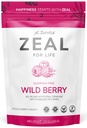 Zurvita - Zéal pour la vie Sac de bien-être de 30 jours - Berry sauvage (sans guarana) - Supplément nutritionnel pour la vitalité, l'immunité et le bien-être - 420 grammes