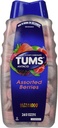 Tums Berries ultra assorties 265 Comprimés - Supplément antiacide et calcium de résistance maximale