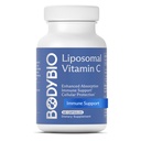 BodyBio Liposomal Vitamin C - Leistungsstarkes Antioxidans für Immununterstützung und Zellgesundheit, reine Ascorbinsäure mit maximaler Absorption