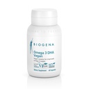 Biogena Omega 3 Végétalien DHA: supplément à base de plante de l'huile d'algues pour l'amélioration de l'approvisionnement en oméga-3 (60 capsules – une par jour)