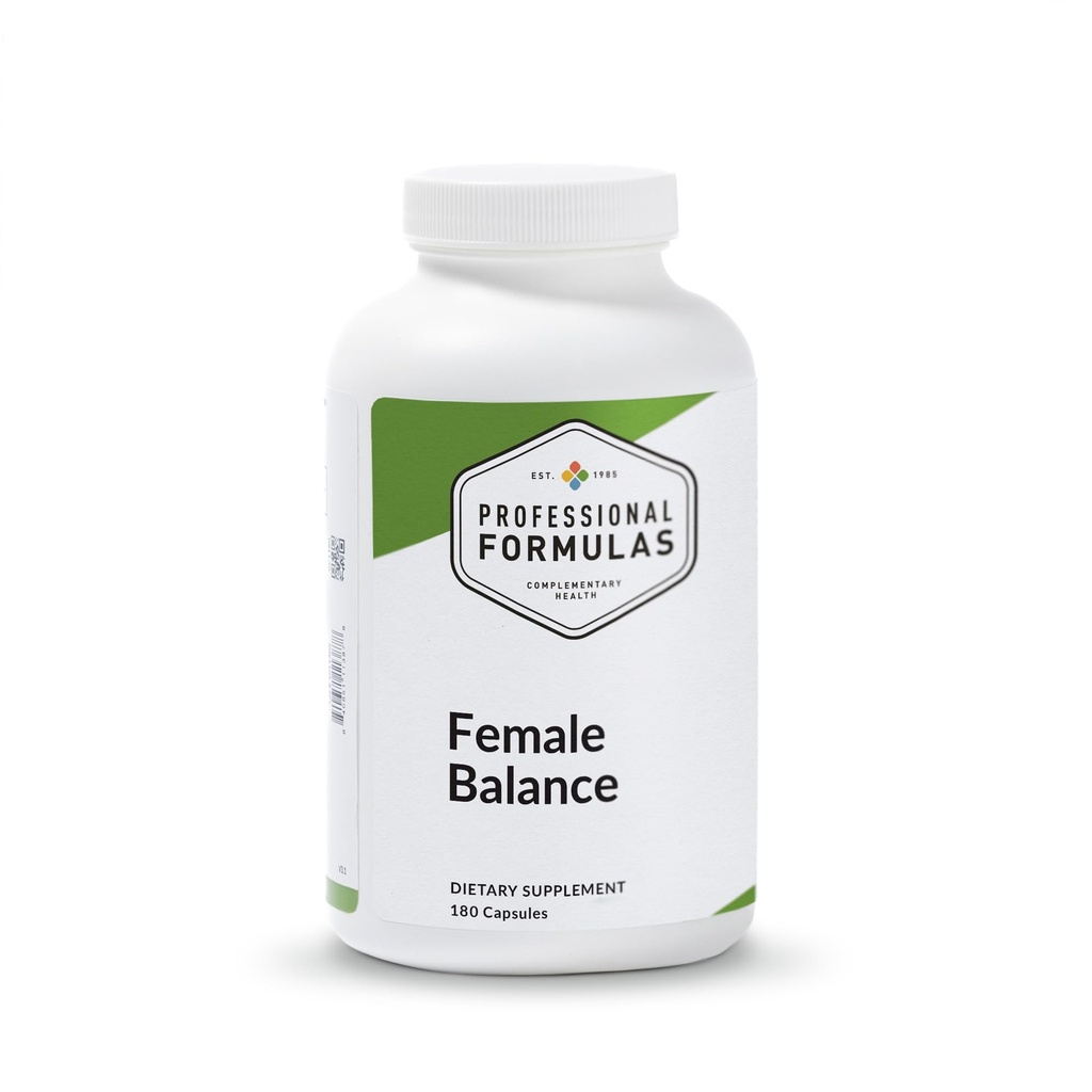 Professionelle Formeln Weibliche Balance – Glandulars mit schwarzem Cohosh Root, Vitamine & Minerals, um Premenstrual und Menopausal Hormon Balance und Emotional Wellness zu unterstützen - Gluten Free, 90 Kapseln