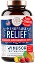 Menopause Ergänzungen für Frauen - 5-HTP, Dong Quai, Black Cohosh für Menopause Hot Flashes, Nacht Sweats Relief Unterstützung - Womens Pre Meno Premenopausal Perimenopause Supplement - 90 Caps
