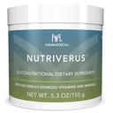NutriVerus Glyconutritional Supplement, 5.3oz/150g with Naturally Sourced Vitamin A, Vitamin C, Vitamin B Complex and Vitamin D. Rich in Antioxidants Supplement and Promotes Immune Support Supplement
