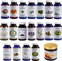 Hekma Center Ergänzungen Paket für MS - 18 Medicinal Kräuter & Sidr Honig mit Royal Jelly - 100% natürlich, Pure Organic - Vegan - Ergänzungen für M.S