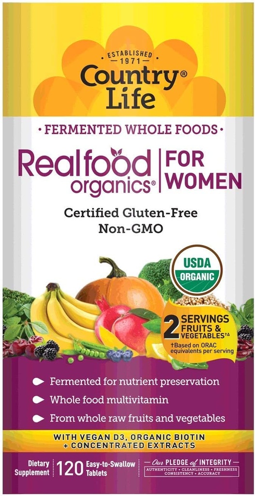 Pays Vie Nutrition quotidienne des femmes, 120-Comte