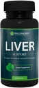 Silver Lining Kräuter Liver Support - Herbale Unterstützung zur Pflege von Lebergesundheit - Natürliche Leberpflege zur Unterstützung von Immunsystem und Allergien - 90 Kapseln