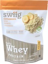 swiig Premium Daily Whey Protein Matrix Banana 2.2 lb – 20g Protein Gluten-Free Non-GMO No Fillers No Artificial Flavors Enhanced with Amino Acids for Muscle Recovery All Natural Formula