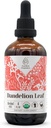 Feuille de dandelion USDA Extrait sans alcool biologique Supplément alimentaire, Teinture de haute puissance, Système digestif