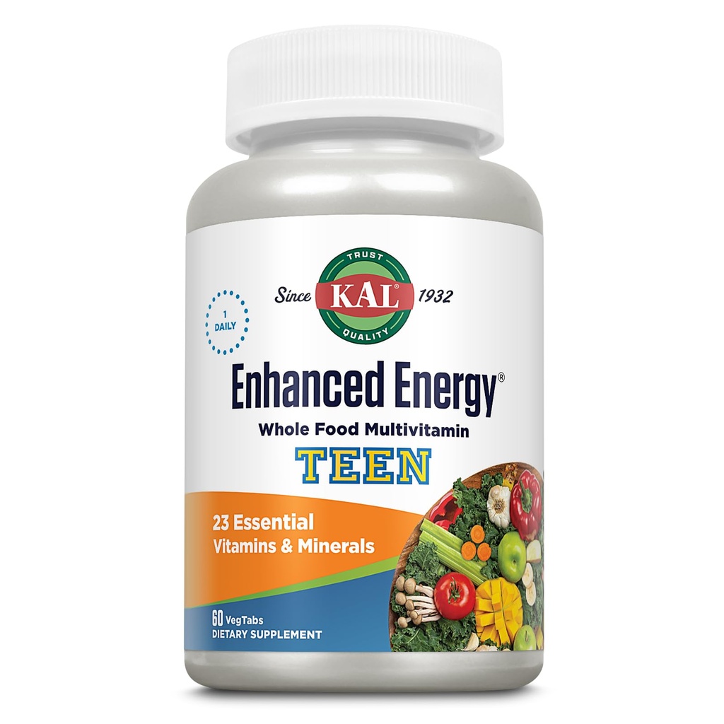 Kal Enhanced Energy für Teens Tablets, 60 Zähler