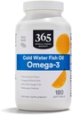 365 von Whole Foods Market, Omega-3 Zitronen, 180 ct
