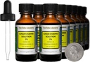 Lugol's Iodine / 2% Lösung / 12 Oz in zwölf Bernsteinglasflaschen/Kostenlose Tropfen/USA