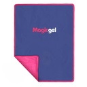 Paquets de gel magique pour blessures réutilisables (15" x 11") - Grand pack de glace - Paquet de refroidissement à froid souple - Paquet de gel pour épaule, dos, hanche, genou, jambe, bas du dos