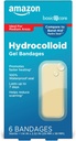 Basic Care Advanced Fast Healing Hydrokolloid Gel Bandagen, groß, 6 ct