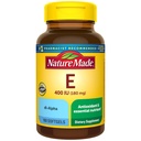 Vitamin E 180 mg (400 IU) dl-Alpha Softgels, 180 Zähler für Antioxidantienunterstützung