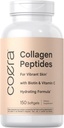 Horbäach Collagen Peptide Pillen | 150 Softgel Kapseln | für Vibrant Haut | Biotin & Vitamin C | Gras Fed, Non-GMO, Glutenfreie Ergänzung | Coera