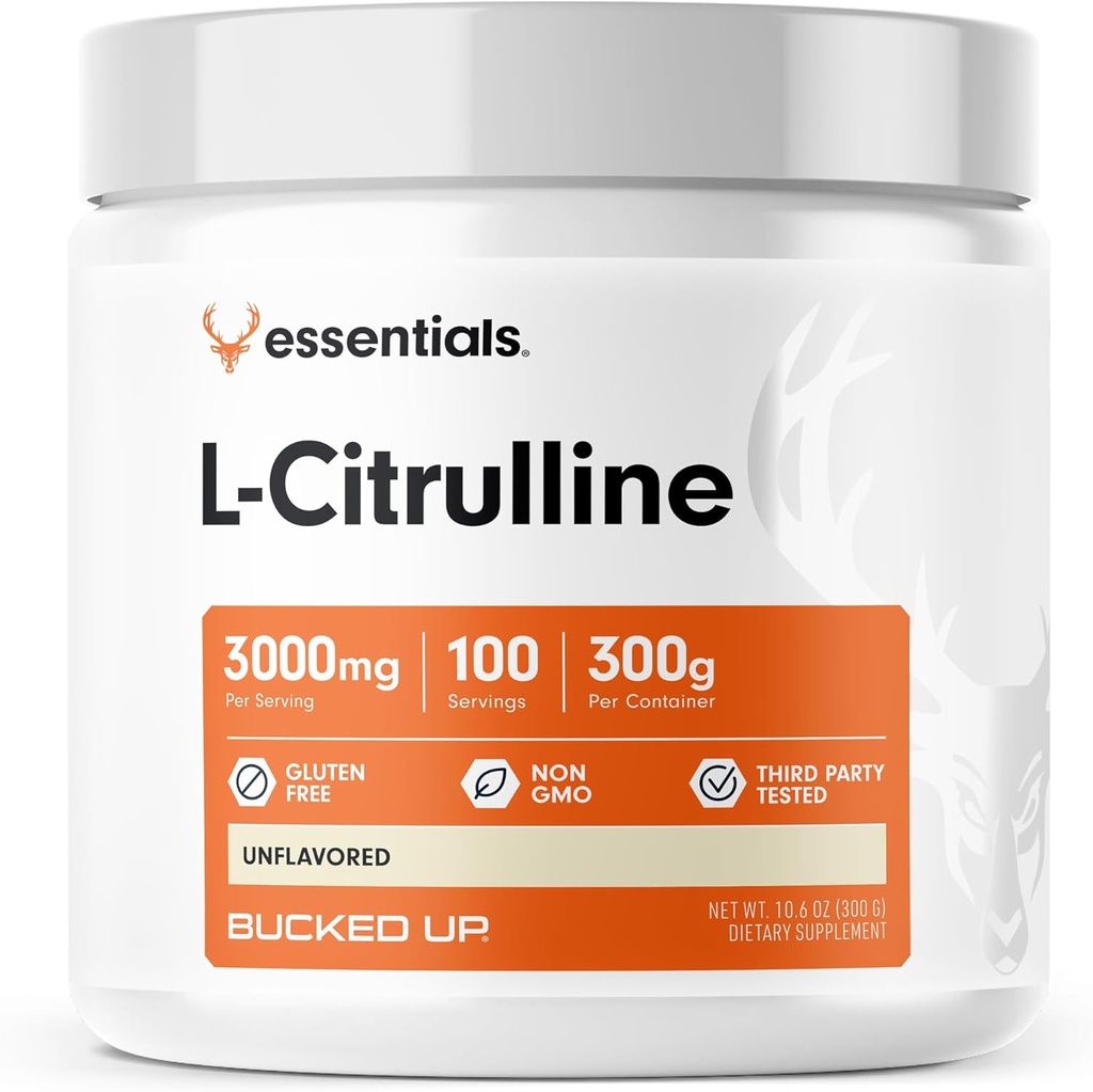 Poudre de 3000 mg de L-Citrulline, essentielle (100 portions)