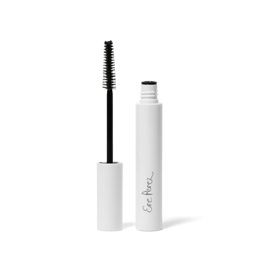 Ere Perez - Avocado Wasserdicht Mascara | Längen, Nourish, Enhance, | Langlebig, Sensitives Auge sicher | Mamey + Camelia Öle | Vegan, Cruelty-Free, Clean Beauty (schwarz, 0.35 oz | 10 ml)
