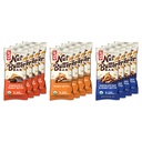 CLIF Nut Butter Bar - Sorte Pack - Peanut Butter Filled Energy Bars - Non-GMO - USDA Organic - Plant-Based - Low Glycemic - 1,76 Unze (12 Count)