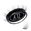Lashify Amplify 12mm GossamerDIY Extensions de cils Recharge, Noir, Facile Faux cils pour un look naturel