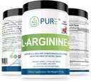 PURE L-Arginine+ L-Argentin+, L-Argentin L Citrulline CoQ10 und mehr! Unterstützung für Blutdruck, Cholesterin, Energie, Blutfluss, Muskelentwicklung und mehr (Tropical Mango)