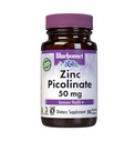 Bluebonnet Nutrition Zinc Picolinate, Hormonal & Immune, Prostate Health, Peau, Vegan, Non OGM, Gluten, Soy & Lait, Casher, Blanc, 50 Comte