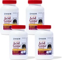 Major Acid Gone Extra Strength Antacid Chewable Tablets - Anti-Acid Relief - Säure Reflux Medizin für Erwachsene - Upset Stomach, Säure Verdauung, und Sodbrennen Relief - Lang-Lasting - 100-Count (4 Pack)