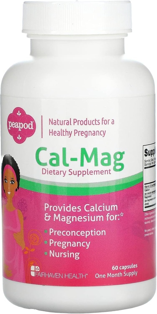 Fairhaven Health, Peapod, Cal-Mag, 60 Kapseln