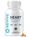 Revive MD Health Supplements, 90 Capsules Veggie - CoQ10 Supplément soutient la fonction musculaire du cœur - Coenzyme Q10 200mg favorise un flux sain - Vegan-friendly et sans gluten