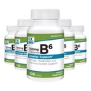 Qualität Wahl Vitamin B6 100 mg Tabletten (Pack von 5)