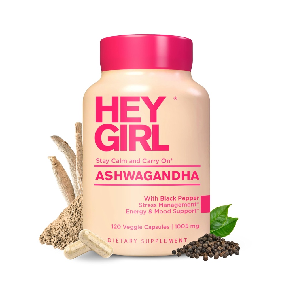Capsules Ashwagandha 1005mg - Poudre d'Ashwagandha avec Pepper noir biologique de 120 pilules Poudre d'Ashwagandha pure et extrait de racine de l'Ashwagandha