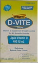 Vitamine liquide D-Vite pédiatrique D 400 UI/ml (50 ml)