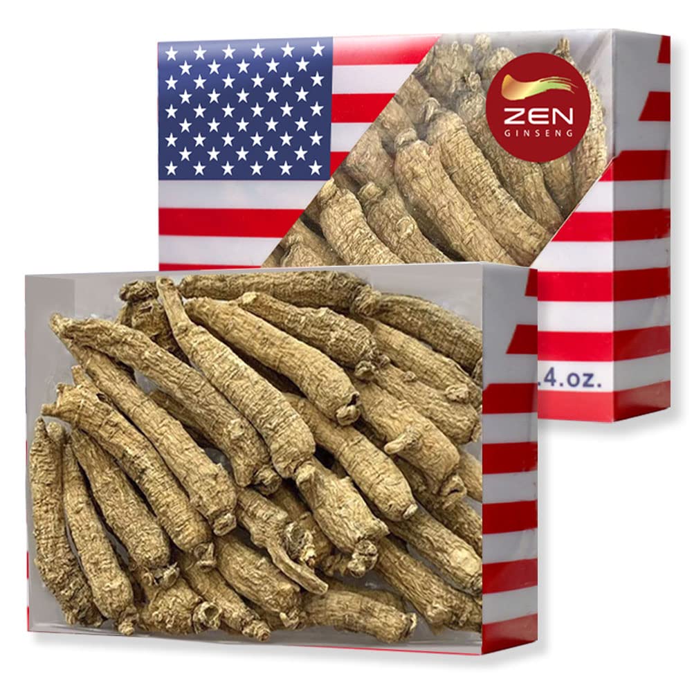 2 Boîtes de Ginseng Selected American Racine-Small Tail (4oz/Box)
