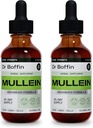 Mullein Leaf Liquid Extract 2 Fl Oz (Pack von 2) - Extra Strenght | Advanced Formula - Natural Supplement Liquid Tincture - Lung Cleanse and Detox - Respiratory Health and Immune Support Drops