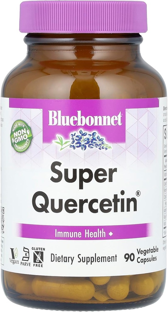 Supplément de vitamine C de BlueBonnet Super Quercetin, 90 Capsules