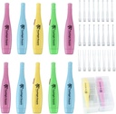 12 Stück Ohr Wachs Removal Tool mit LED Licht für Reinigung Earwax Wiederverwendbare Ohr Pick Tweezer Ear Cleaner für Erwachsene und Kinder Ohr Gesundheit