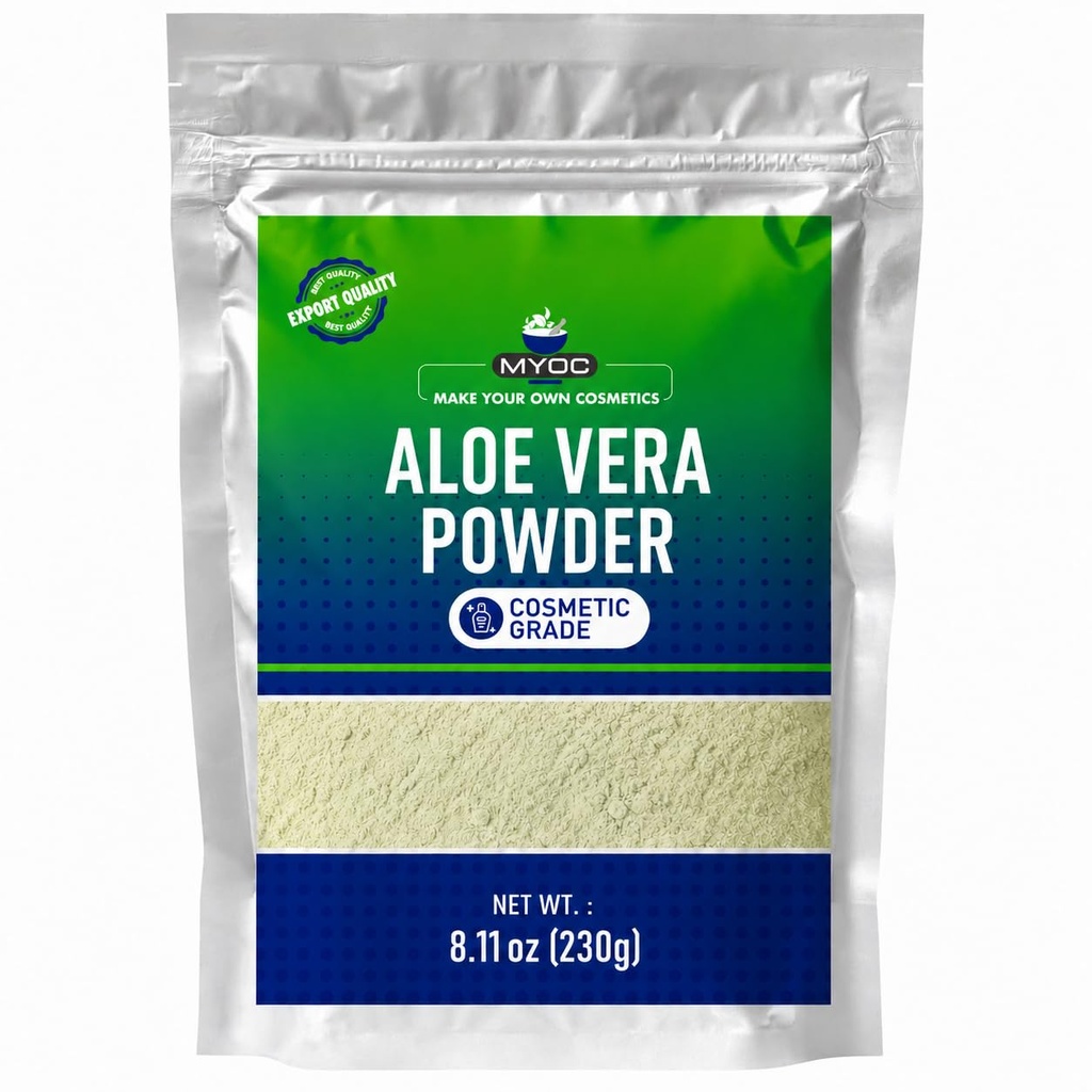 Aloe Vera Pulver organische Verwendung für Haut und Haarpflege - 230 Gramm(8.01 Oz)