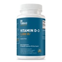 Dr. Tobias Vitamin D3 5000 IU, essentiell für gesunde Knochen, Zähne und Immunsystem, extra Stärke Vitamin D Supplement, Non-GMO, 90 Kapseln, 90 Portionen