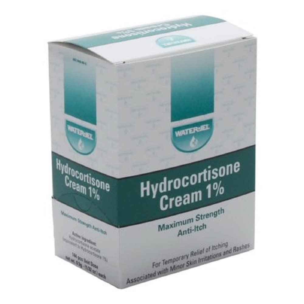 Waterjel Wjhy1728 Crème hydrocortisone .9gm (paquet de 144)
