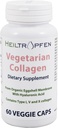 Heiltropfen Collagen Vegetarische Kappen | aus Bio Eggshell Membrane | Typ 1, 5 und 10 Collagen | mit Hyaluronsäure | 60 Kapseln | Nahrungsergänzungsmittel