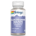 SOLARAY Glucosamine Sulfate 1500mg, Gesunde Joint Support Supplement, Leistungsfähige Connective Tissue und Joint Health Formula mit Turmeric & Boswellia, 60-Day Geld-zurück-Garantie, 30 Serv, 60 VegCaps