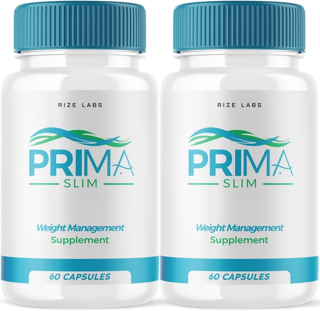 rize labs Prima Slim Supplement, Prima Slim Capsules zu sein Gesund und Fit, Prima Slim Advanced Formula, Prima Slim Pills für Großkörper, Prima Slim Pastillas Review (120 Kapseln) (Pack von 2)