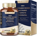 Totaria NMNH (Dihydronicotinamid Mononukleotid), NMNH-Ergänzung w/Niacinamid (Vitamin B3), Ultimate NAD+ Level Booster mit 500mg NMNH