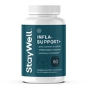 Infla-Support Plus- 750mg Kräuterergänzung Mischung mit Curcumin und Ashwagadha Extrakt, Shatavari, Kavach, Fenugreek, Pippali, Guduchi, Shilajit, Goshura und Sunthi 60ct